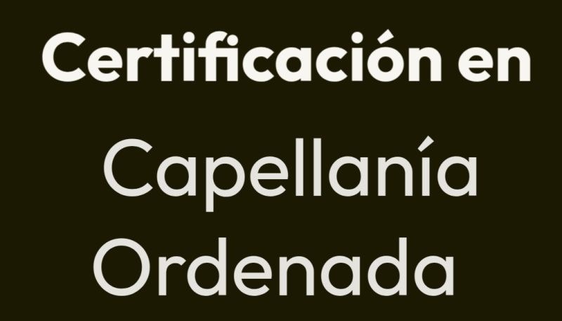 Certificación de Capellán Ordenado