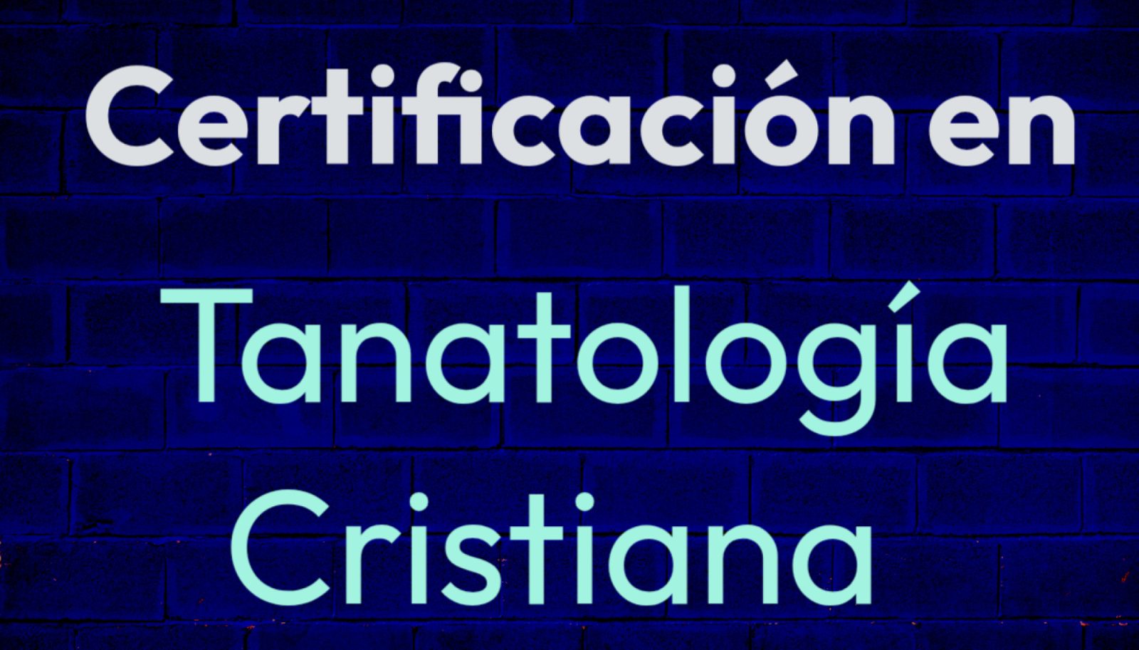 Certificación en Tanatología Cristiana Con el Dr. Magdiel Narváez